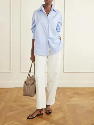 TWP Big Joe Cotton-poplin Shirt | Thumbnail 2 TWP Big Joe Cotton-poplin Shirt | Thumbnail 2