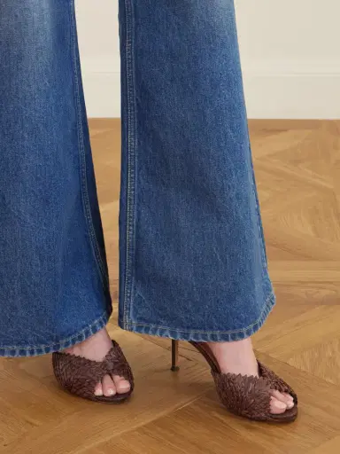 Aquazzura Rio Flirt 75 Raffia Mules | Thumbnail 2 Aquazzura Rio Flirt 75 Raffia Mules | Thumbnail 2