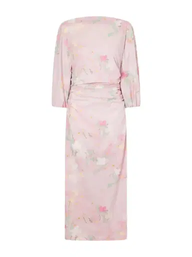 BERNADETTE Ezra Floral-print Cotton-blend Midi Dress | Thumbnail 1 BERNADETTE Ezra Floral-print Cotton-blend Midi Dress | Thumbnail 1