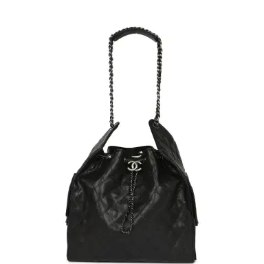 Chanel Chanel Medium 25 Hobo Bag Black Caviar Aged Ruthenium Hardware | Thumbnail 7 Chanel Chanel Medium 25 Hobo Bag Black Caviar Aged Ruthenium Hardware | Thumbnail 7