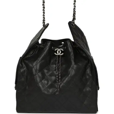 Chanel Chanel Medium 25 Hobo Bag Black Caviar Aged Ruthenium Hardware | Thumbnail 1 Chanel Chanel Medium 25 Hobo Bag Black Caviar Aged Ruthenium Hardware | Thumbnail 1
