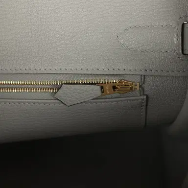 HERMÈS Hermes Birkin 30 Gris Mouette Togo Gold Hardware | Thumbnail 9 HERMÈS Hermes Birkin 30 Gris Mouette Togo Gold Hardware | Thumbnail 9