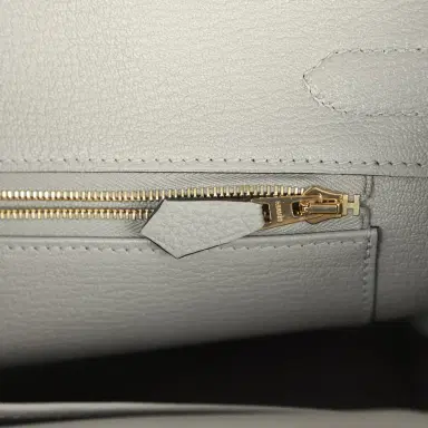HERMÈS Hermes Birkin 30 Gris Mouette Togo Gold Hardware | Thumbnail 10 HERMÈS Hermes Birkin 30 Gris Mouette Togo Gold Hardware | Thumbnail 10