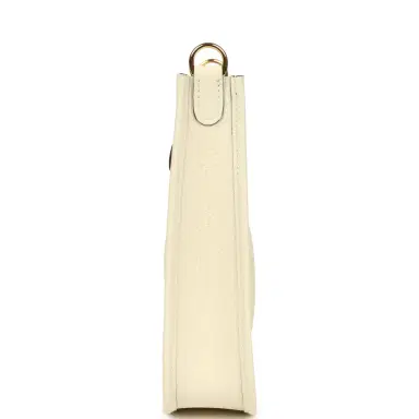 HERMÈS Hermes Evelyne TPM Cream Clemence Gold Hardware | Thumbnail 3 HERMÈS Hermes Evelyne TPM Cream Clemence Gold Hardware | Thumbnail 3