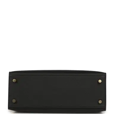 HERMÈS Hermes Kelly Sellier 25 Black Epsom Gold Hardware | Thumbnail 6 HERMÈS Hermes Kelly Sellier 25 Black Epsom Gold Hardware | Thumbnail 6