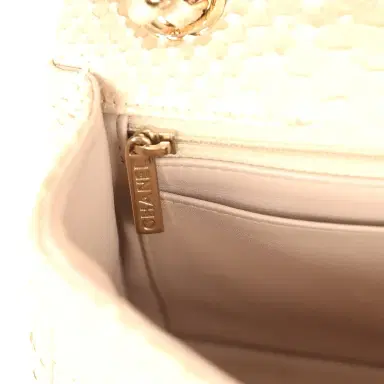 Chanel Pre-owned Chanel Mini Rectangular Flap Bag Iridescent Gold Python Gold Hardware | Thumbnail 10 Chanel Pre-owned Chanel Mini Rectangular Flap Bag Iridescent Gold Python Gold Hardware | Thumbnail 10