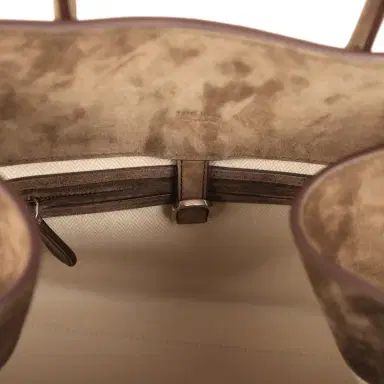 The Row The Row Soft Margaux 12 Bag Nut Brown Suede Silver Hardware | Thumbnail 11 The Row The Row Soft Margaux 12 Bag Nut Brown Suede Silver Hardware | Thumbnail 11