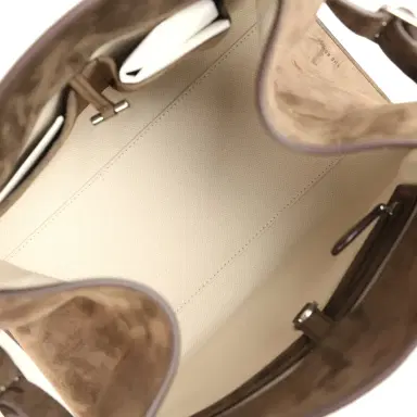 The Row The Row Soft Margaux 12 Bag Nut Brown Suede Silver Hardware | Thumbnail 9 The Row The Row Soft Margaux 12 Bag Nut Brown Suede Silver Hardware | Thumbnail 9