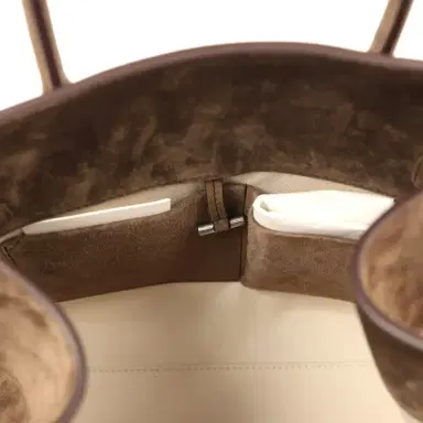 The Row The Row Soft Margaux 12 Bag Nut Brown Suede Silver Hardware | Thumbnail 10 The Row The Row Soft Margaux 12 Bag Nut Brown Suede Silver Hardware | Thumbnail 10