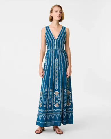 Emporio Sirenuse Nellie Dress with Ballerina Embroidery | Thumbnail 11 Emporio Sirenuse Nellie Dress with Ballerina Embroidery | Thumbnail 11