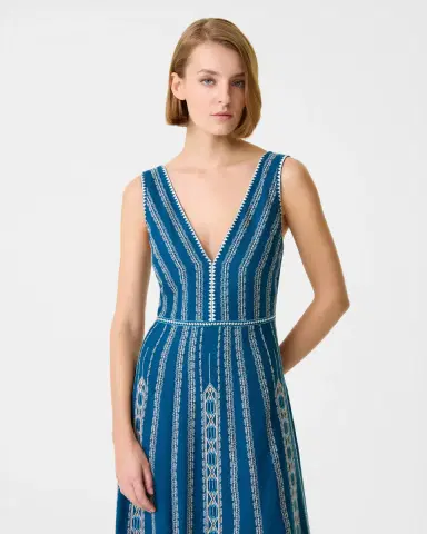 Emporio Sirenuse Nellie Dress with Ballerina Embroidery | Thumbnail 13 Emporio Sirenuse Nellie Dress with Ballerina Embroidery | Thumbnail 13