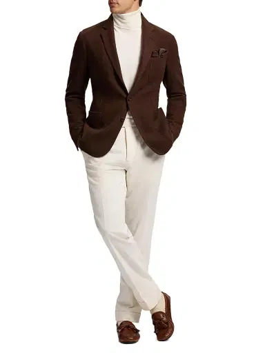 Ralph Lauren Purple Label Men's Hadley Hand-Tailored Cashmere Jacket | Thumbnail 2 Ralph Lauren Purple Label Men's Hadley Hand-Tailored Cashmere Jacket | Thumbnail 2