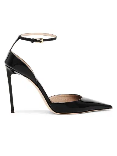 Tom Ford Women's 105MM Patent Leather Pumps - Black - Size 6 | Thumbnail 1 Tom Ford Women's 105MM Patent Leather Pumps - Black - Size 6 | Thumbnail 1