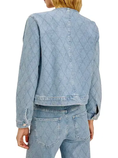 RAILS Women's Lido Washed Denim Crop Jacket | Thumbnail 4 RAILS Women's Lido Washed Denim Crop Jacket | Thumbnail 4