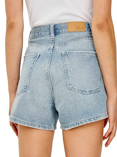 Rails Women's Rancho High-Rise Denim Shorts - Dainty Rose | Thumbnail 7 Rails Women's Rancho High-Rise Denim Shorts - Dainty Rose | Thumbnail 7
