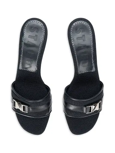 Staud Women's Veda 60MM Mesh Slip-On Sandals | Thumbnail 4 Staud Women's Veda 60MM Mesh Slip-On Sandals | Thumbnail 4