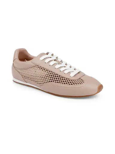 L'Agence Women's Jarah Low-Top Sneakers - Cappuccino Leather - Size 8 | Thumbnail 2 L'Agence Women's Jarah Low-Top Sneakers - Cappuccino Leather - Size 8 | Thumbnail 2