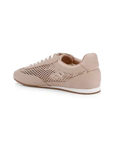 L'Agence Women's Jarah Low-Top Sneakers - Cappuccino Leather - Size 8 | Thumbnail 3 L'Agence Women's Jarah Low-Top Sneakers - Cappuccino Leather - Size 8 | Thumbnail 3