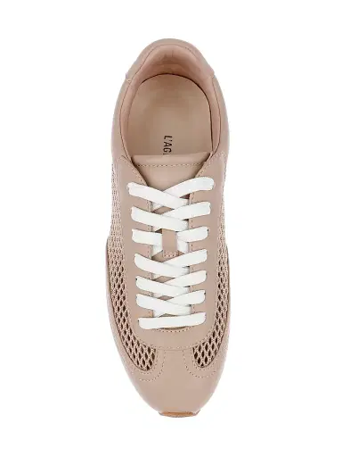 L'Agence Women's Jarah Low-Top Sneakers - Cappuccino Leather - Size 8 | Thumbnail 4 L'Agence Women's Jarah Low-Top Sneakers - Cappuccino Leather - Size 8 | Thumbnail 4