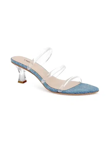 L'AGENCE Women's Ludovica 60MM Sandals - Light Blue | Thumbnail 2 L'AGENCE Women's Ludovica 60MM Sandals - Light Blue | Thumbnail 2