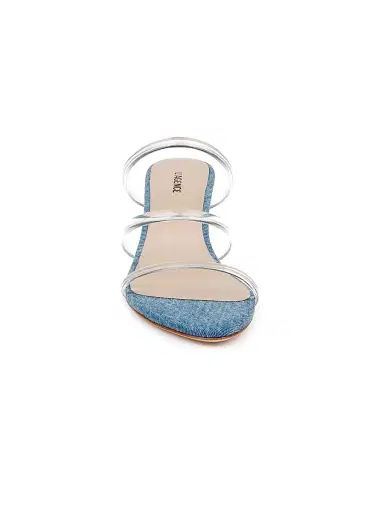 L'AGENCE Women's Ludovica 60MM Sandals - Light Blue | Thumbnail 5 L'AGENCE Women's Ludovica 60MM Sandals - Light Blue | Thumbnail 5