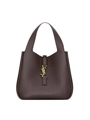 Saint Laurent Women's Le 5 à 7 Baby Bea Top Handle Bag in Grained Leather | Thumbnail 5 Saint Laurent Women's Le 5 à 7 Baby Bea Top Handle Bag in Grained Leather | Thumbnail 5