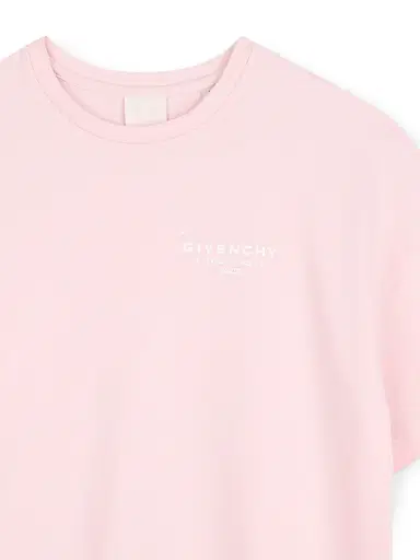 Givenchy Little Girl's & Girl's Cotton Jersey Logo-Print T-Shirt - Marshmallow | Thumbnail 3 Givenchy Little Girl's & Girl's Cotton Jersey Logo-Print T-Shirt - Marshmallow | Thumbnail 3