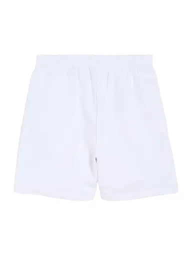 Balenciaga Men's Wet Brush Relaxed Fit Shorts - White | Thumbnail 2 Balenciaga Men's Wet Brush Relaxed Fit Shorts - White | Thumbnail 2