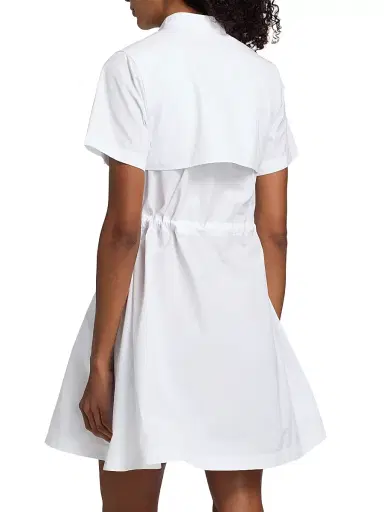 Burberry Women's Isotta Cotton Poplin Minidress | Thumbnail 5 Burberry Women's Isotta Cotton Poplin Minidress | Thumbnail 5