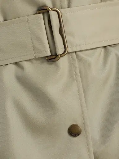 Burberry Women's Tilgate Belted Mini Trench Coat - Sparrow Beige | Thumbnail 8 Burberry Women's Tilgate Belted Mini Trench Coat - Sparrow Beige | Thumbnail 8