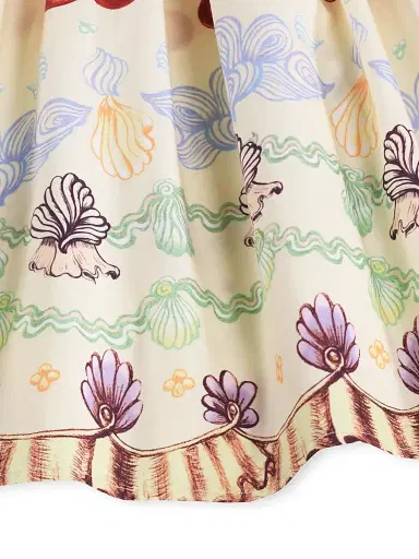 Molo Little Girl's & Girl's Decorative-Print Cotton Dress - Fancy Pancy Cake | Thumbnail 6 Molo Little Girl's & Girl's Decorative-Print Cotton Dress - Fancy Pancy Cake | Thumbnail 6