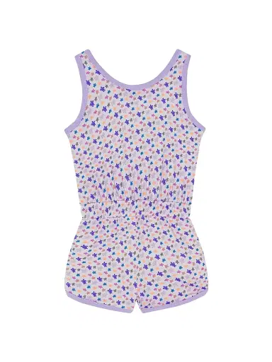 Vilebrequin Little Girl's & Girl's Micro Ronde Des Tortues Cotton Playsuit - Fluer | Thumbnail 2 Vilebrequin Little Girl's & Girl's Micro Ronde Des Tortues Cotton Playsuit - Fluer | Thumbnail 2