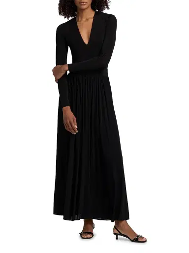 Zimmermann Women's Gathered Midi-Skirt - Black | Thumbnail 2 Zimmermann Women's Gathered Midi-Skirt - Black | Thumbnail 2