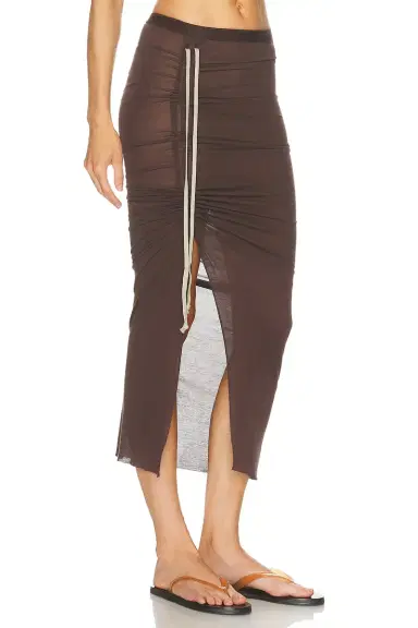 Rick Owens Edfu Knee Skirt | Thumbnail 2 Rick Owens Edfu Knee Skirt | Thumbnail 2