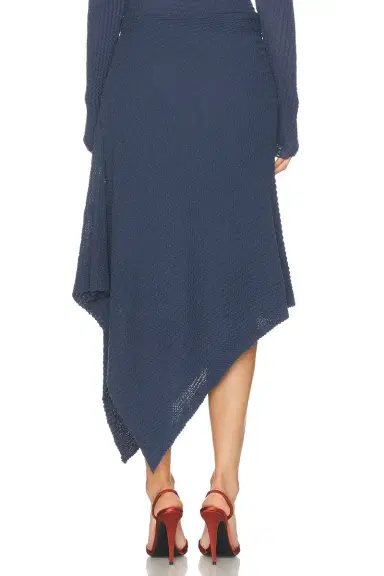 Victoria Beckham Draped Midi Skirt | Thumbnail 4 Victoria Beckham Draped Midi Skirt | Thumbnail 4