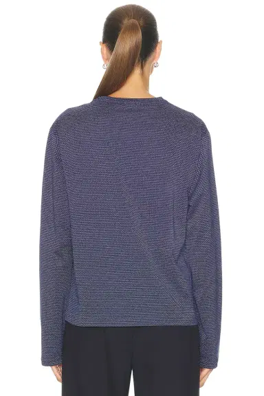 Miu Miu Jersey Jacquard Top | Thumbnail 3 Miu Miu Jersey Jacquard Top | Thumbnail 3