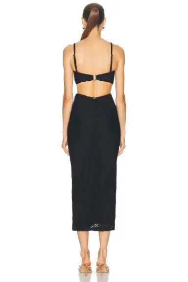 PatBO Frida Mesh Midi Dress | Thumbnail 3 PatBO Frida Mesh Midi Dress | Thumbnail 3