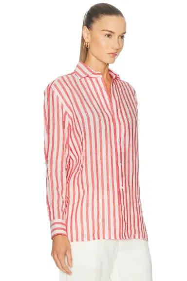 Ralph Lauren Collection Capri Long Sleeve Button Front Shirt | Thumbnail 2 Ralph Lauren Collection Capri Long Sleeve Button Front Shirt | Thumbnail 2