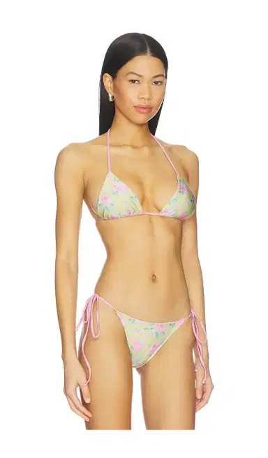Frankies Bikinis Nick Satin Top | Thumbnail 2 Frankies Bikinis Nick Satin Top | Thumbnail 2