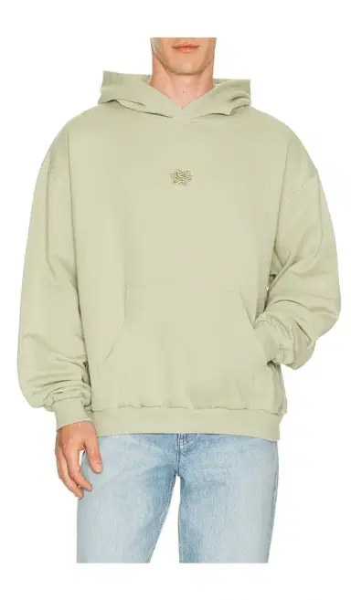 Filling Pieces Boxy Embroidered Hoodie | Thumbnail 1 Filling Pieces Boxy Embroidered Hoodie | Thumbnail 1