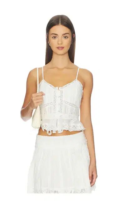 LoveShackFancy Avra Top | Thumbnail 1 LoveShackFancy Avra Top | Thumbnail 1