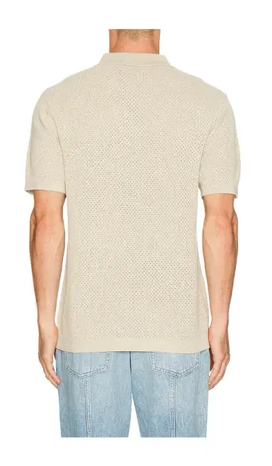 REIGNING CHAMP Cotton Linen Victor Polo | Thumbnail 2 REIGNING CHAMP Cotton Linen Victor Polo | Thumbnail 2