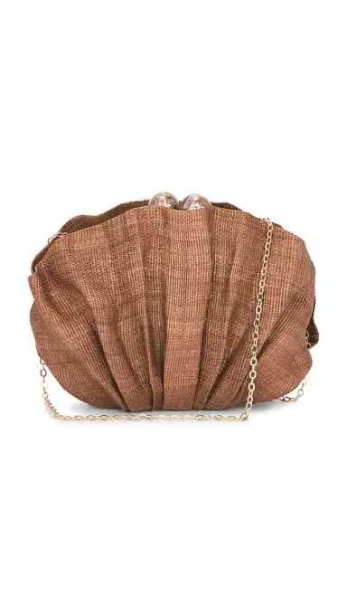 POOLSIDE The Origami Shell Clutch | Thumbnail 1 POOLSIDE The Origami Shell Clutch | Thumbnail 1