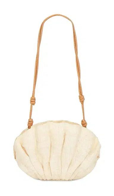 POOLSIDE The Origami Beaded Scallop Clutch | Thumbnail 2 POOLSIDE The Origami Beaded Scallop Clutch | Thumbnail 2
