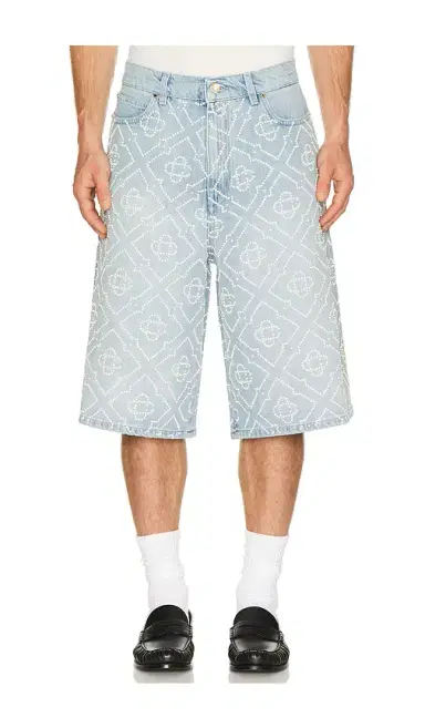 Casablanca Pearl Denim Shorts | Thumbnail 1 Casablanca Pearl Denim Shorts | Thumbnail 1