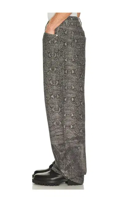 Daily Paper Denim Snake Oversized Jeans | Thumbnail 2 Daily Paper Denim Snake Oversized Jeans | Thumbnail 2