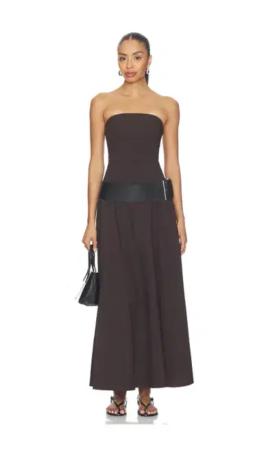 St. Agni Strapless Rouleau Dress | Thumbnail 1 St. Agni Strapless Rouleau Dress | Thumbnail 1