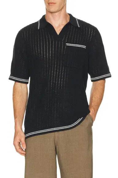 Rag & Bone Crochet Johnny Polo | Thumbnail 3 Rag & Bone Crochet Johnny Polo | Thumbnail 3