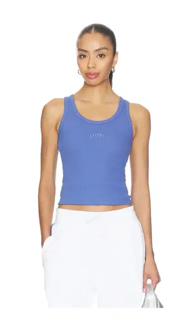 GCDS Rib Logo Lounge Tank Top | Thumbnail 1 GCDS Rib Logo Lounge Tank Top | Thumbnail 1