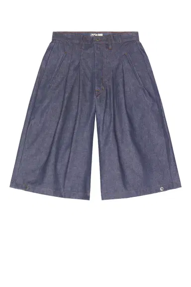 Art Community Diptych Japanese Denim Jort | Thumbnail 7 Art Community Diptych Japanese Denim Jort | Thumbnail 7